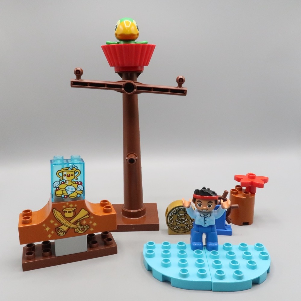 Lego Dulpo Jake & The Neverland Pirates Skully Parrot Jake Mini Figures lot